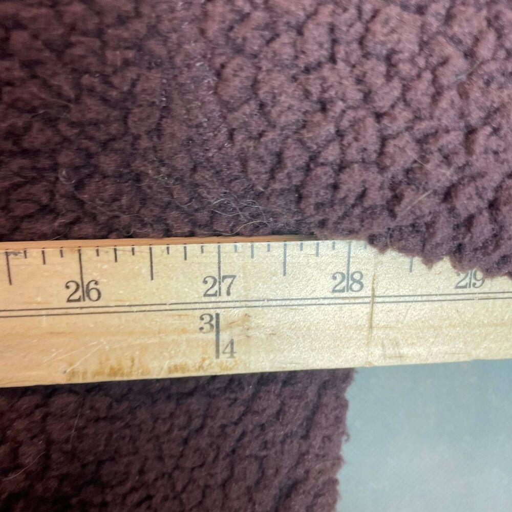 Old Navy Fleece Jacket Men's XL Brown Zip Front Warm Soft Full Zip - Picture 9 of 9